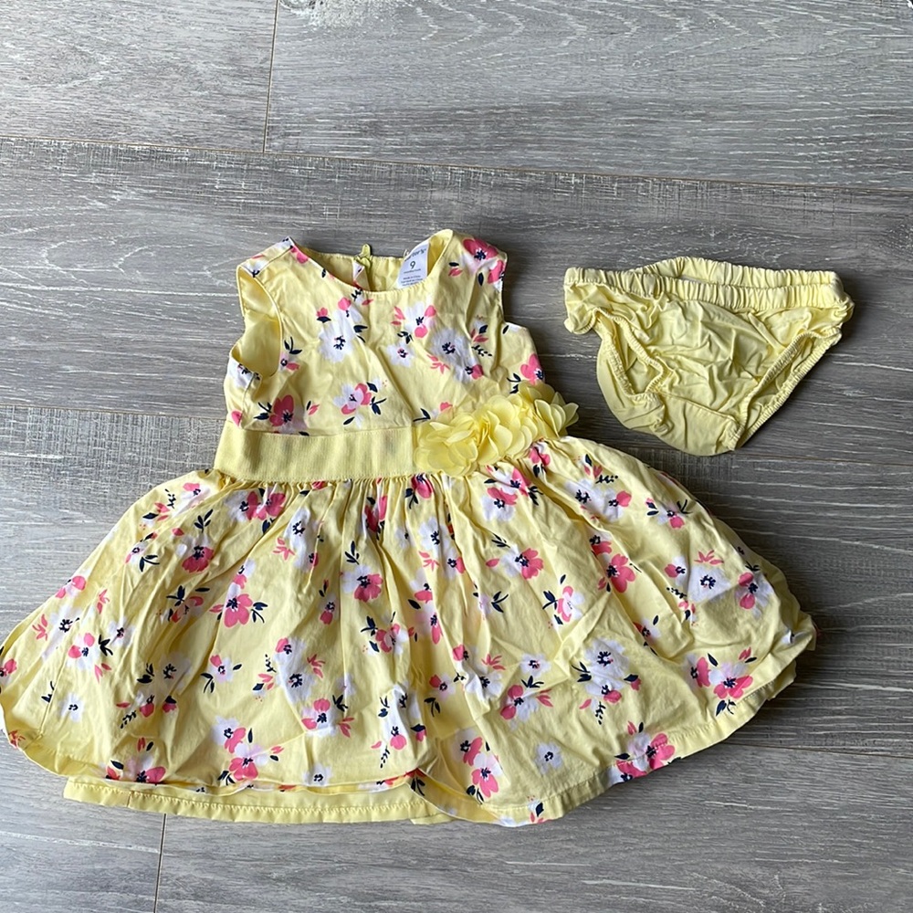 Carter’s brand Easter dress for baby girl